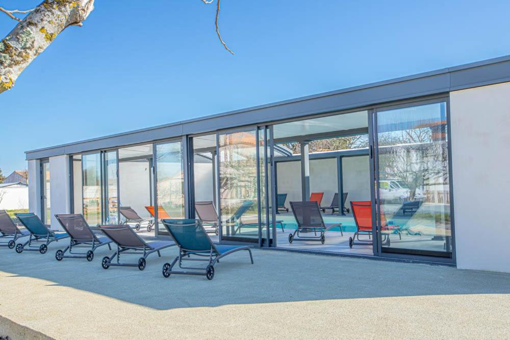 La Fregate Maison Avec Piscine/Parking/Wifi/Plages 5Kms レ・マトゥ エクステリア 写真