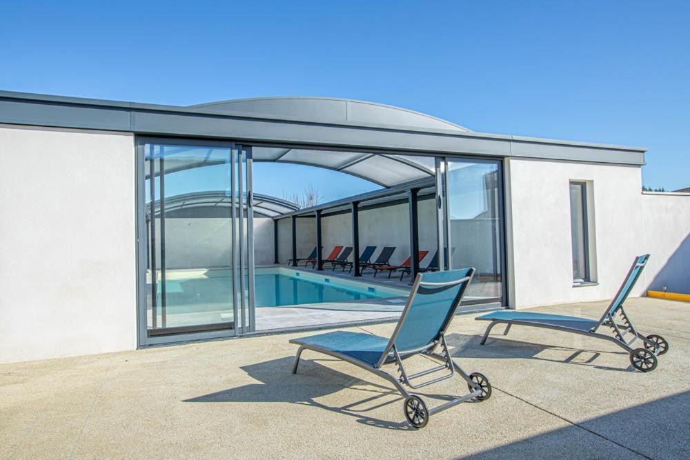 La Fregate Maison Avec Piscine/Parking/Wifi/Plages 5Kms レ・マトゥ エクステリア 写真